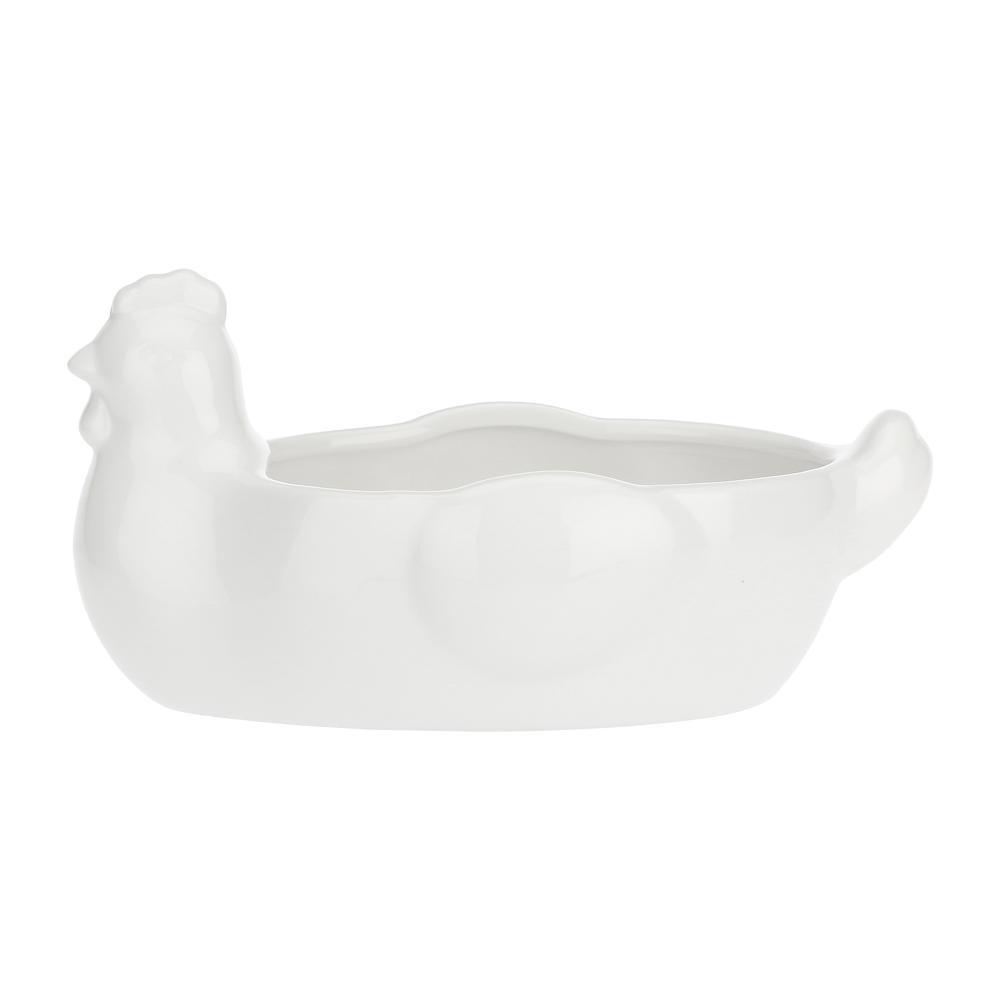 La Porcellana Bianca Fattoria Hen Egg Holder